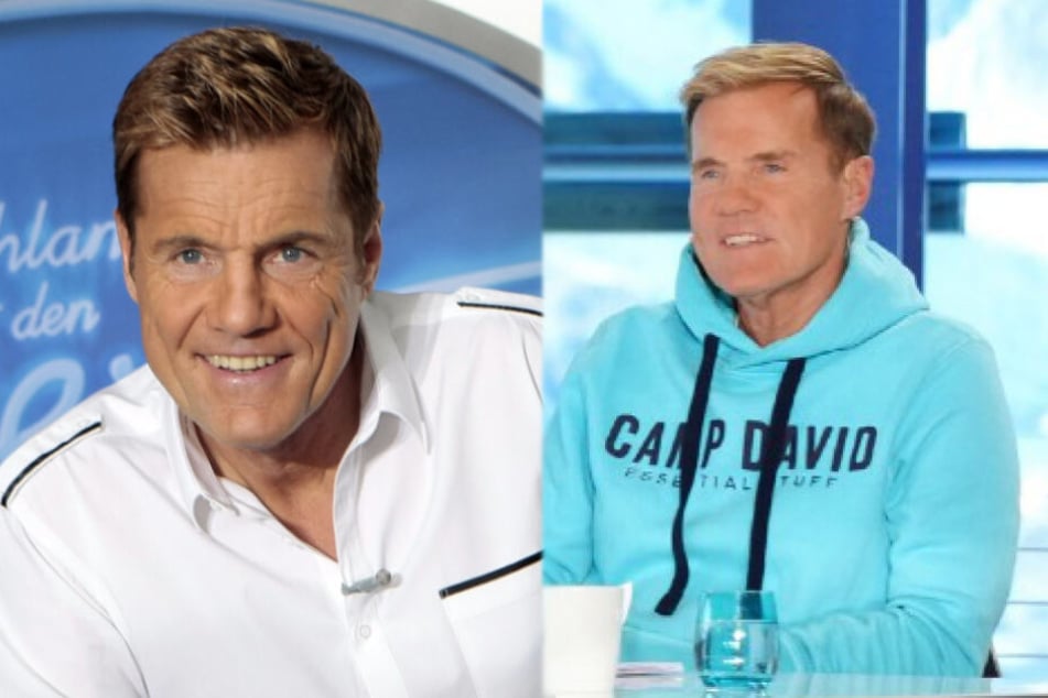 Stellt man ein aktuelles Video aus der RTL-Sendung DSDS mit Juror Dieter Bohlen einer aktuellen Aufnahme einer Presseagentur gegenüber, wird die Retusche unübersehbar.