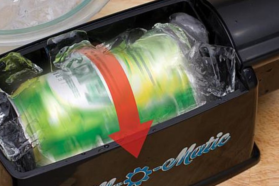Der "Chill-O-Matic" kühlt Euer Bier in einer Minute auf perfekte Temperatur runter.