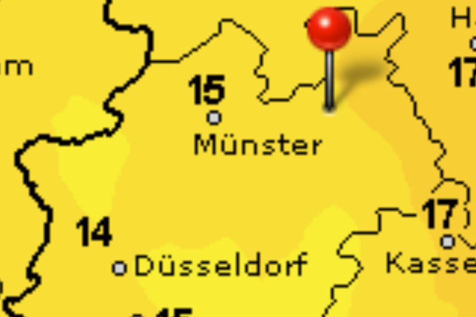 15 Grad könnte das Thermometer am Sonntag anzeigen.