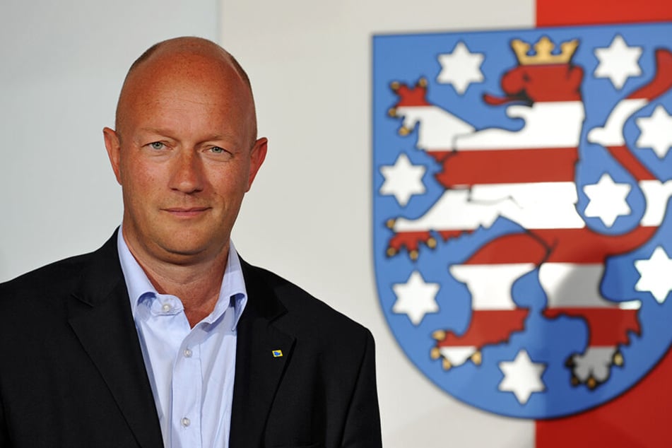 Thomas L. Kemmerich. Bereits 2009 mit wenig Haupthaar.