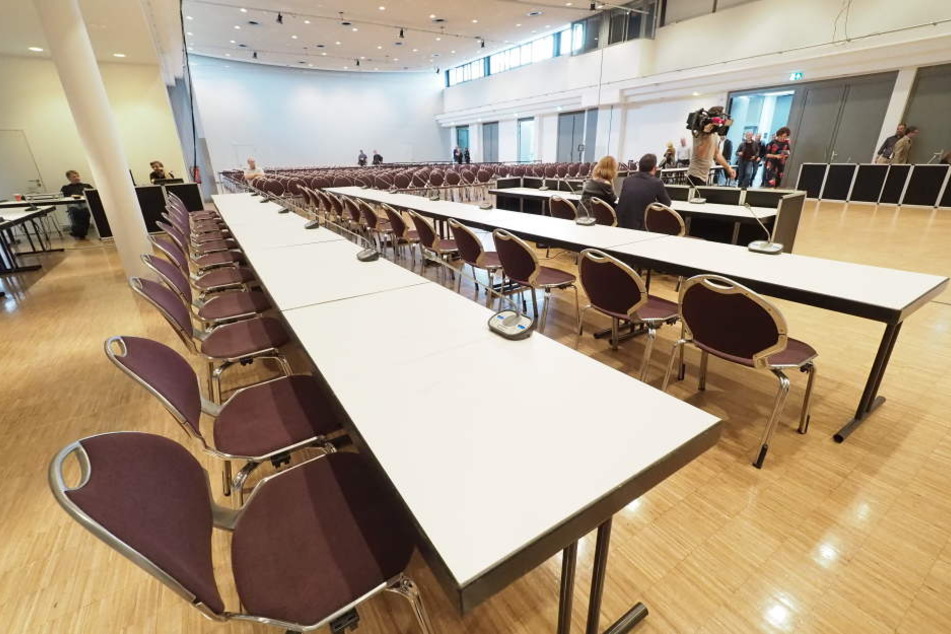 In diesem Saal der Weser-Ems-Hallen soll der Mordprozess gegen Högel stattfinden.