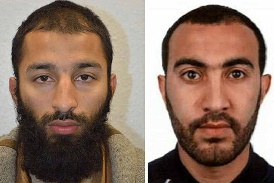 Zwei der beiden Terroristen Khuram Butt und Rachid Redouane.