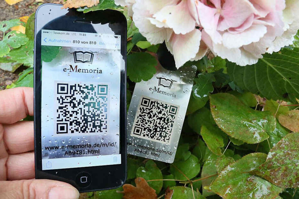 Bald soll es QR-Codes auch in Bad Oeynhausen auf Grabsteinen geben.