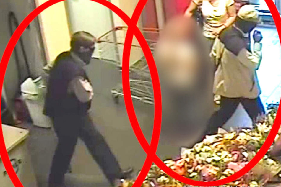 Hier haben Burkhard Garweg (r) und Ernst-Volker-Staub versucht einen Geldboten zu überfallen.