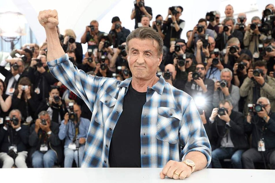 Sylvester Stallone stellt seinen neuesten Film "Rambo V: Last Blood" im Rahmen der 72. Internationalen Filmfestspiele in Cannes vor.