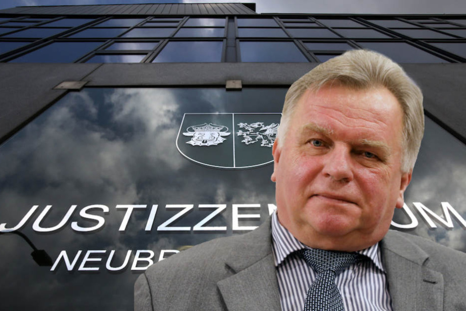 Ex-Verkehrsminister Günther Krause (64) droht die Zwangsräumung. (Bildmontage)