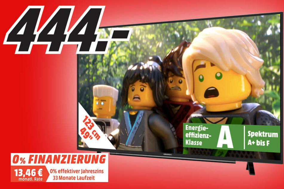 Nur für kurze Zeit: Grundig-TV von 649 auf 444 Euro gesenkt!