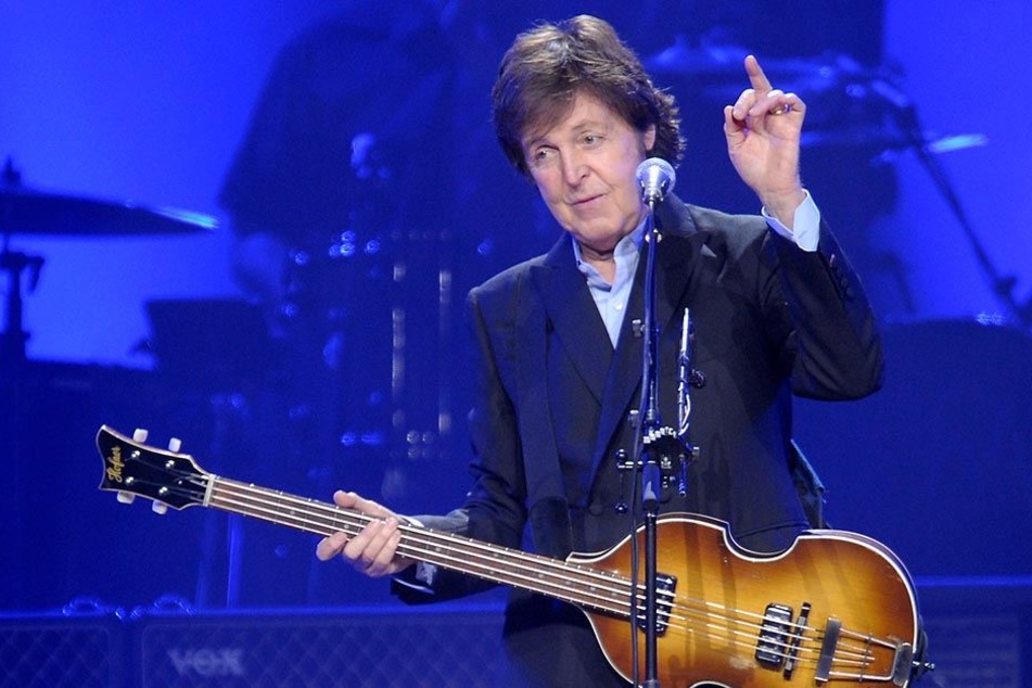 Ex-Beatle Paul McCartney 2011 bei einem Konzert in der Kölner Lanxess-Arena.