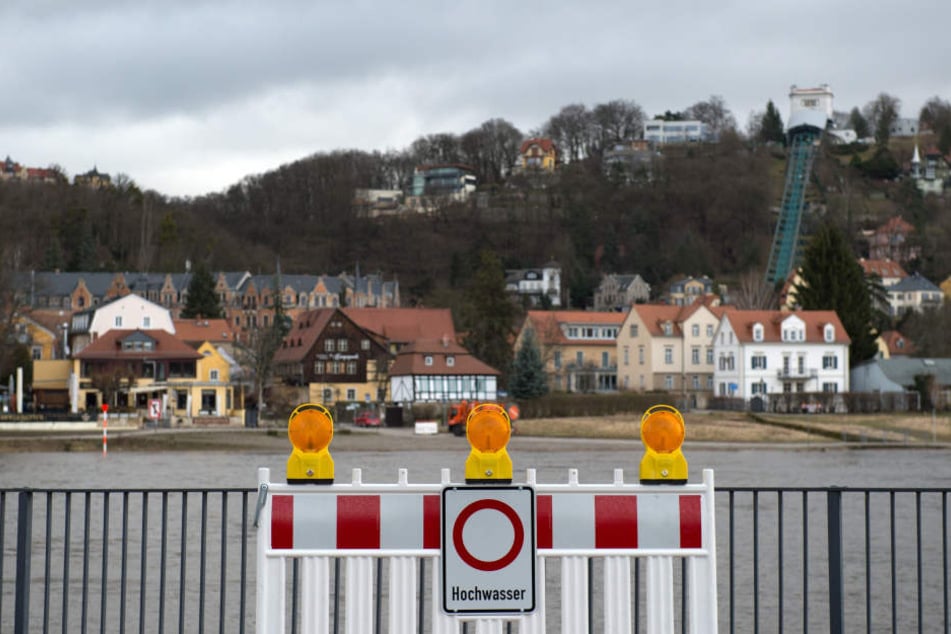 Im Februar wurde an der Elbe bereits vor Hochwasser gewarnt.