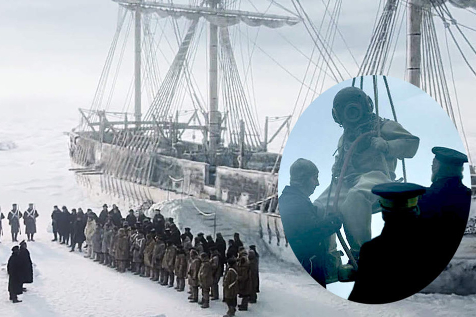Schnee, Eis, beißende Kälte: Die Franklin-Expedition kommt endlich komplett bei Amazon.