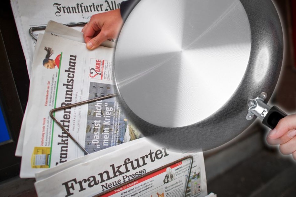 Der 18-Jährige konnte die Besitzerin mit seinen Waffen nicht beeindrucken. (Fotomontage/Symbolbild)