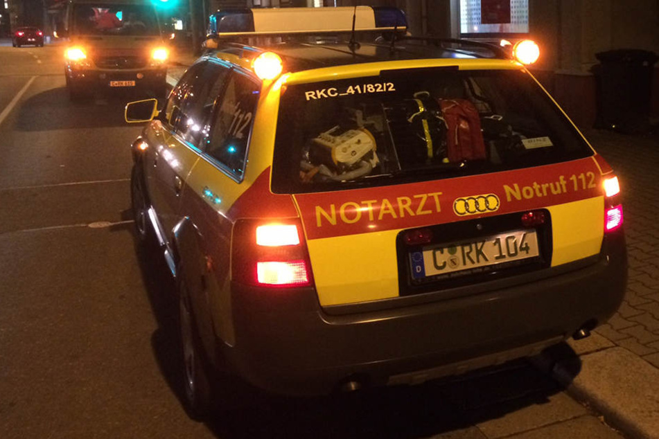 Nach dem Streit um eine Frau wurde ein Mann verletzt.
