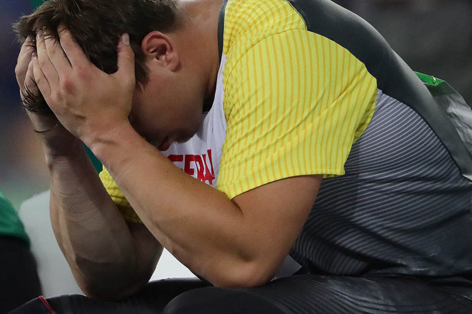 Enttäuschung bei Storl: In Rio hat bei dem Kugelstoßer einfach nichts gepasst.