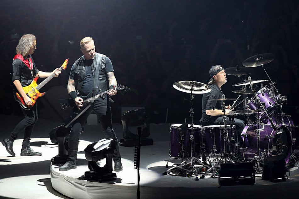 Metallica im Jahr 2017 bei ihrem Konzert in der Kölner Lanxess-Arena.