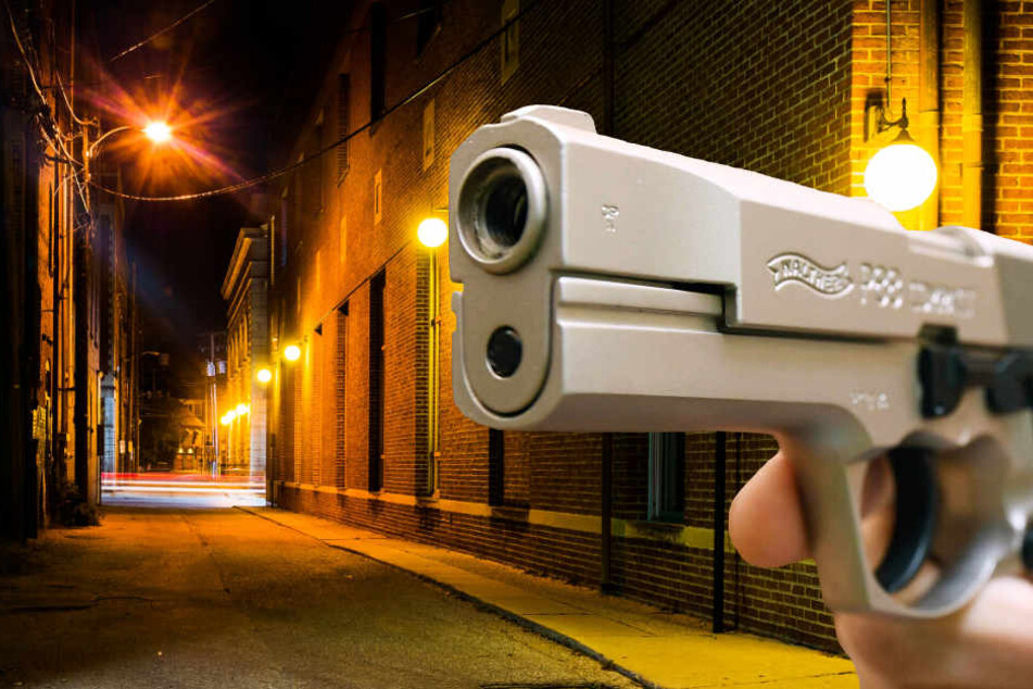 Der Täter zog scheinbar völlig grundlos eine Waffe und schoss (Symbolbild).