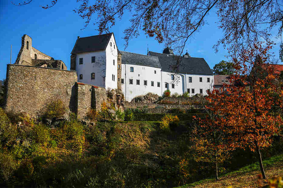 Schloss Lauenstein im Osterzgebirge.