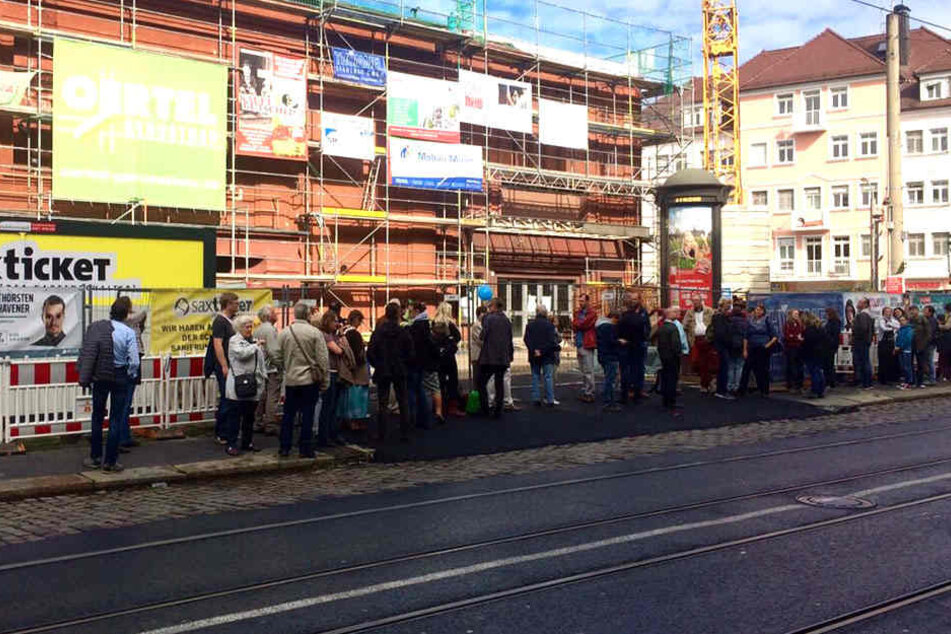 Am Sonntag können Besucher die Baustelle in der Dresdner Schauburg besichtigen.