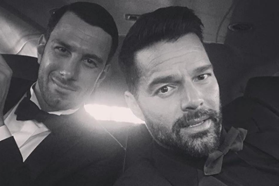 Ricky Martin (re.) und Jwan Josef haben geheiratet