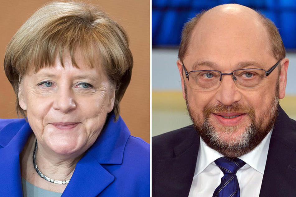 Während sich Merkel und Schulz auf ihr Wahlprogramm und das Bundeskanzleramt konzentrieren, kletterte die AfD auf den dritten Platz der Umfrage.