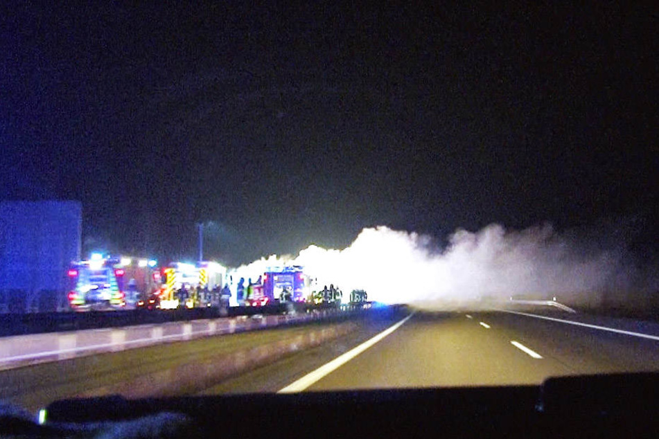 Auf der A14 in Richtung Magdeburg kommt es noch immer zu Verkehrseinschränkungen.