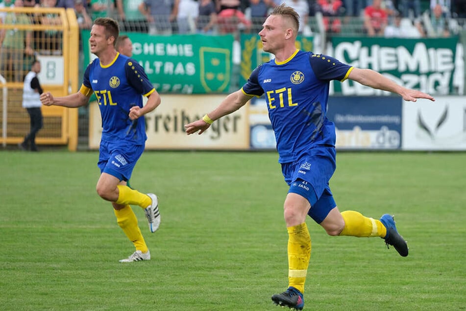 Robert Zickert, der im Derby gegen BSG Chemie für den Sieg sorgte, konnte auch dieses Mal gefährliche Situationen verhindern.