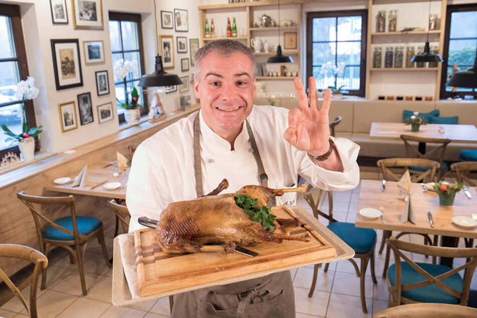 Armin Schumanns Gänsebraten genießen
den allerbesten Ruf.