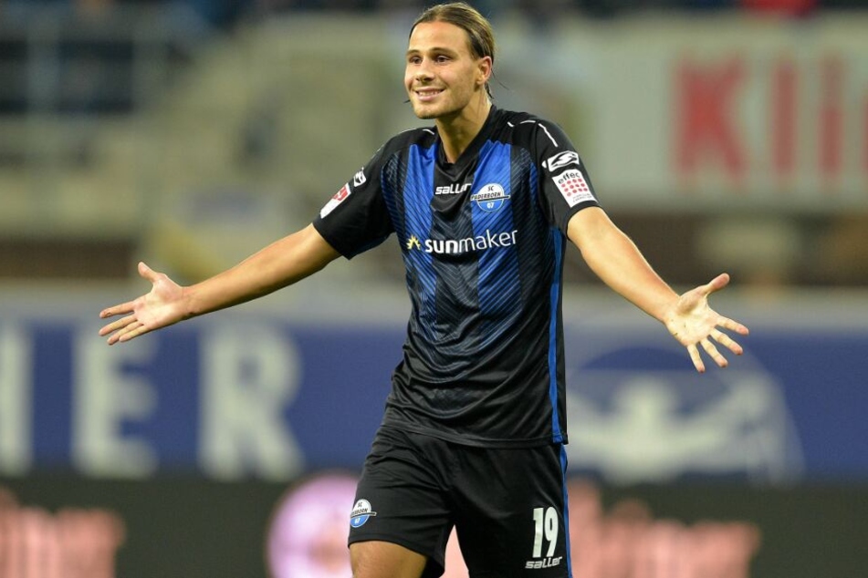 Auch Profi-Kicker Tobias Schwede stand bei dem Hallen-Cup für den SCP auf dem Platz.