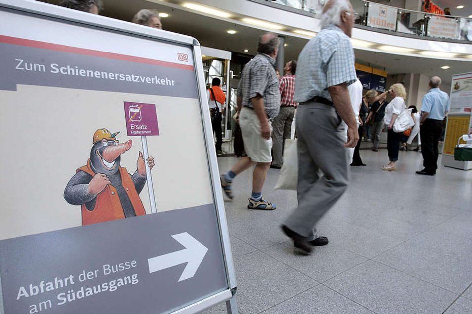 Die Deutsche Bahn rät, sich vor Fahrtbeginn über Änderungen zu informieren.
