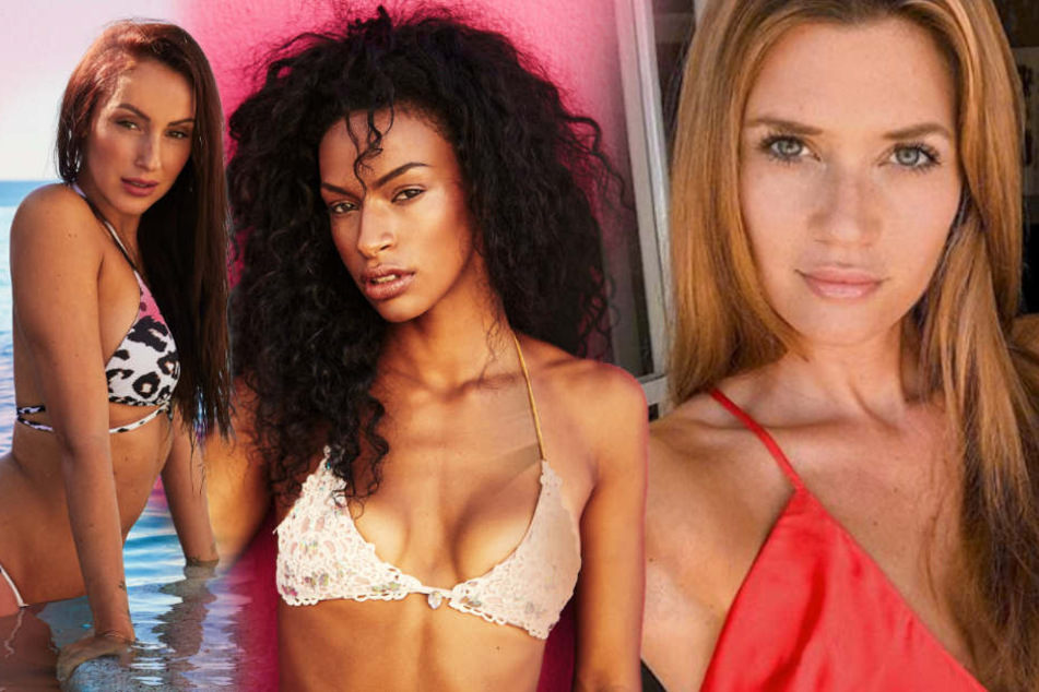 Von Nadine Klein (33, r.) können sich die neuen Bachelor-Girls Isabell (l.) und Cecilia sicher noch einiges abschauen.