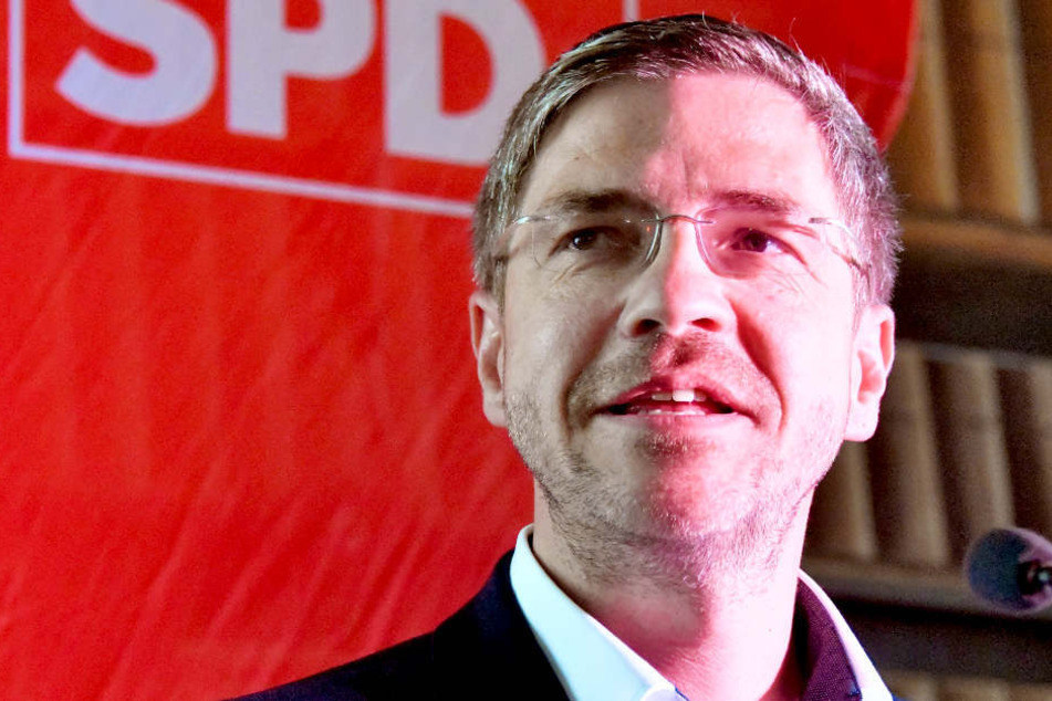 SPD-Mann Mike Schubert (45) setzte sich in einer Stichwahl durch.