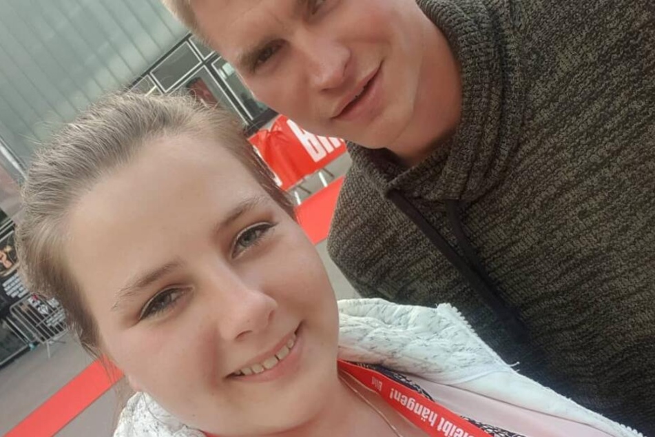 Nach langer Social Media-Abstinenz: Sarafina und ihr baldiger Ehemann Peter.