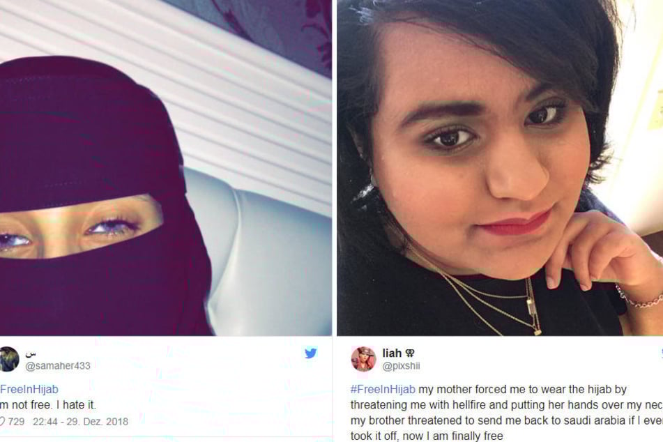 Etliche Muslimas beteiligen sich an der Aktion und teilen Selfies mit Verschleierung.