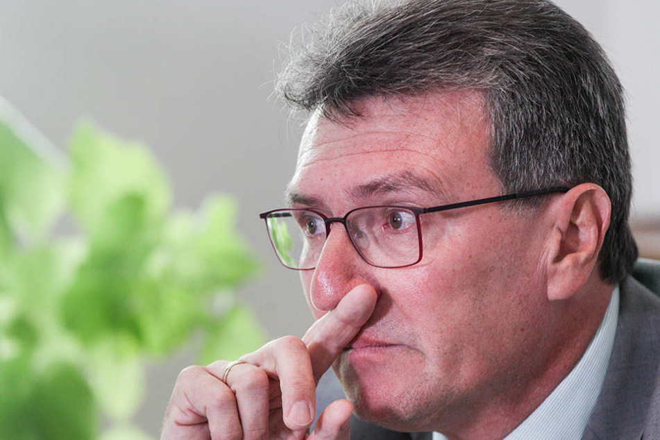 Wirbel aufgrund der Prüfungsbefreiung für seinen Sohn: Grünen-Politiker Dieter Lauinger.