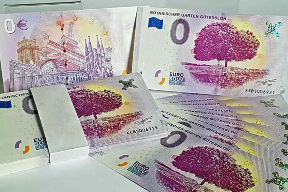Der 0-Euro-Schein kann nicht zum Bezahlen genutzt werden.