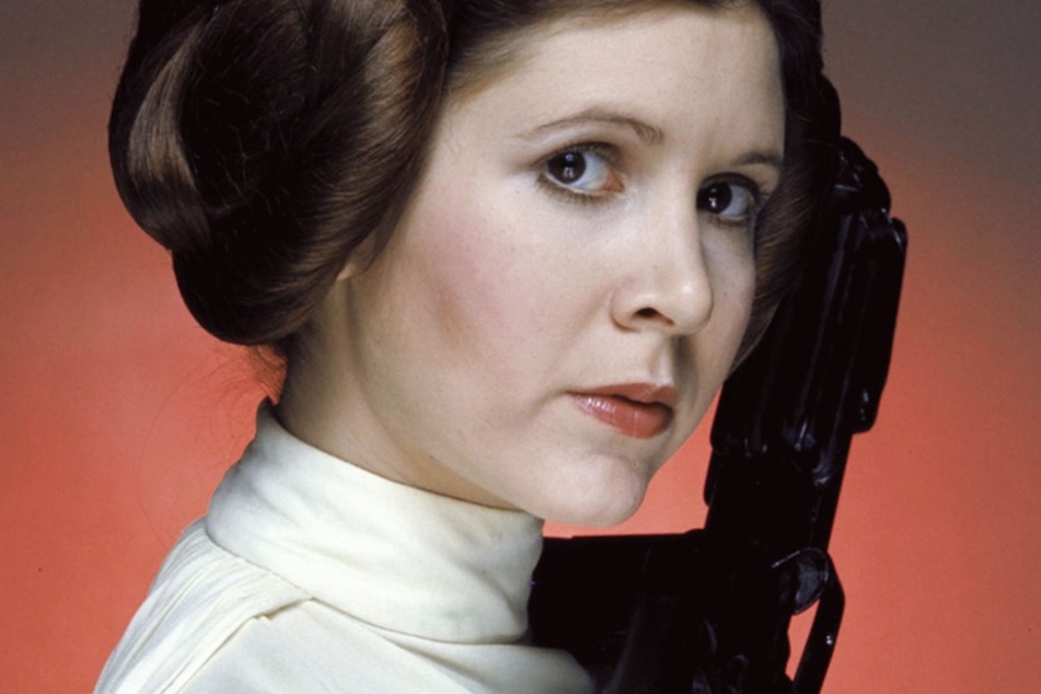 Carrie Fisher in der Rolle ihres Lebens: Prinzessin Leia.