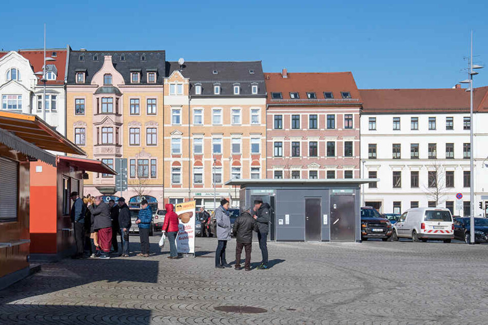 In der Nähe des Zwickauer Neumarkts ist es am Samstag zu einer blutigen Auseinandersetzung gekommen. (Archivbild)