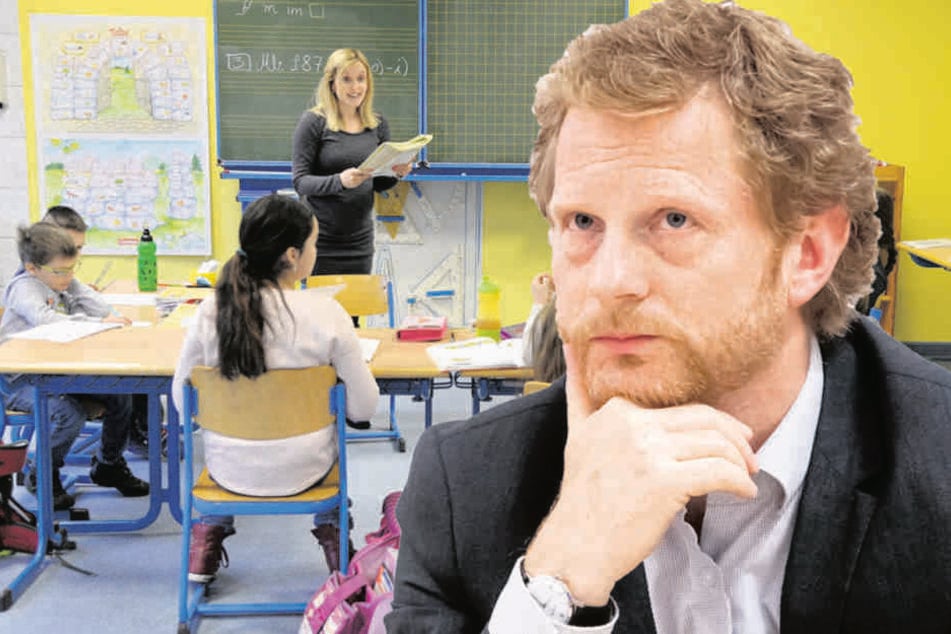 Es kann sein, dass Chemnitz eine Grundschule neu bauen muss, so Baudezernent
Michael Stötzer (44, Grüne).