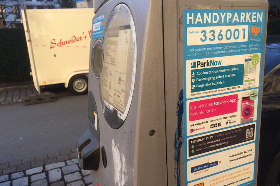 In Bielefeld gibt es mehrere Anbieter für das Handyparken.