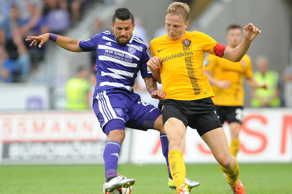 Alvarez (l.) hier im Trikot des VFL Osnabrück.
