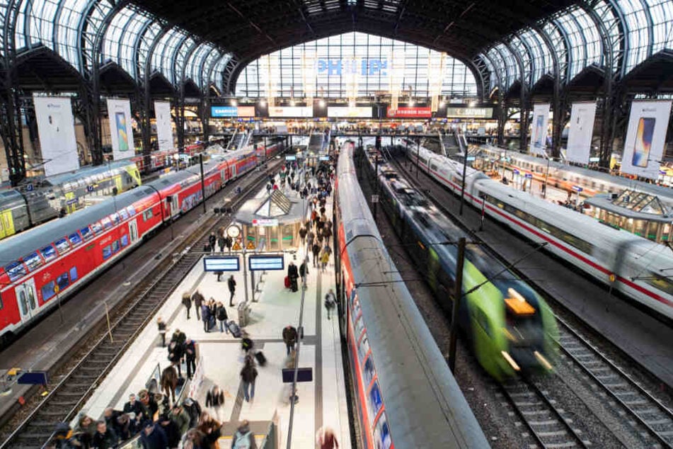 Der Hamburger Hauptbahnhof ist am Limit. Mehr Fahrgäste zur Hauptverkehrszeit sind kaum zu verkraften (Archivbild).