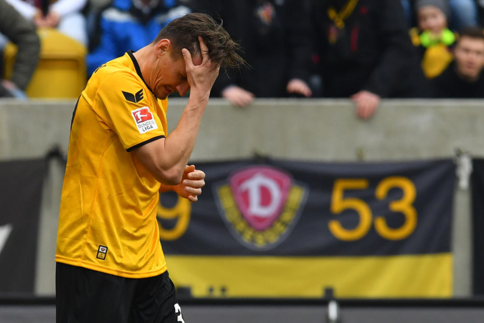 Zum Haareraufen: Stefan Kutschke schoss den Ausgleich, doch wenig später setzte es das 1:2.