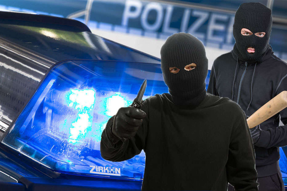 Die zwei bewaffneten Männer hatten ein Messer und einen Baseballschläger dabei. (Symbolbild)