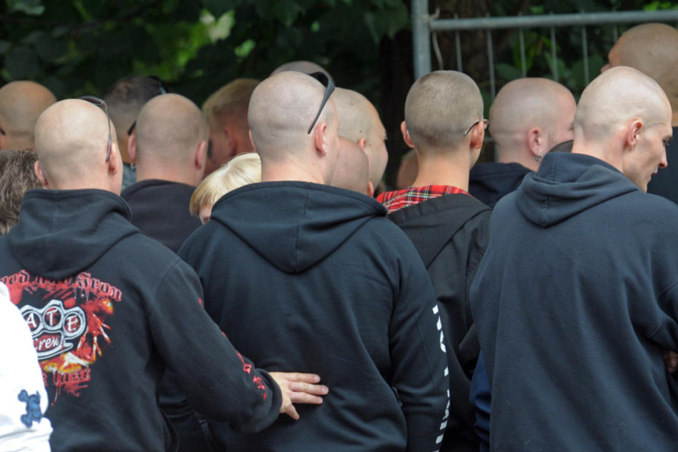 In Südthüringen findet am Sonnabend das bundesweit größte Rechtsrock-Festival statt. (Archivbild)