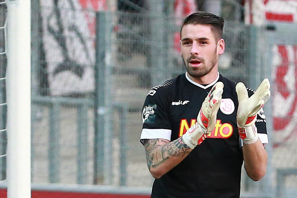 Philipp Pentke war nach seinem Comeback im CFC-Stadion zufrieden.
