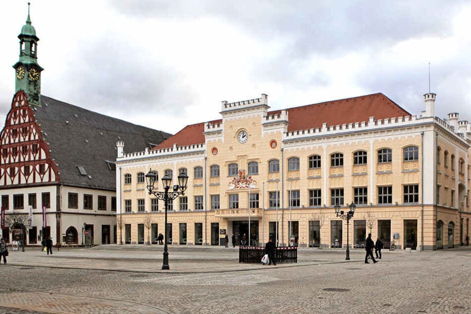 Ränkespiele im Zwickauer Rathaus.