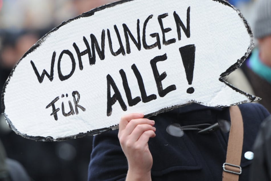 Die Protestierenden wollen auf steigende Wohnungskosten aufmerksam machen. (Symbolbild)