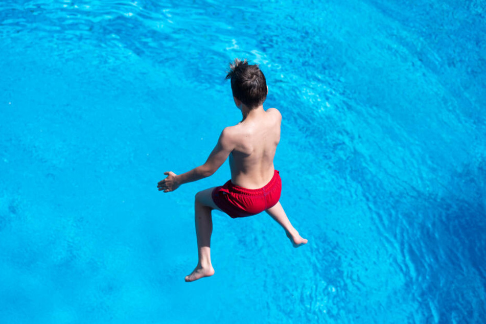 Perfektes Wetter für das Freibad steht uns bevor.