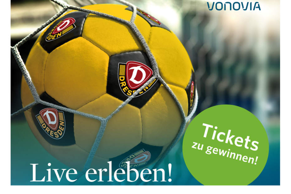 Jetzt mitmachen und Tickets für Dynamo Dresden gegen DSC Arminia Bielefeld gewinnen.
