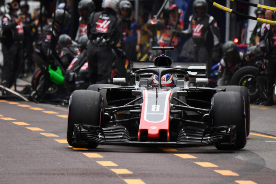 Romain Grosjean fährt für den Haas-Rennstall.