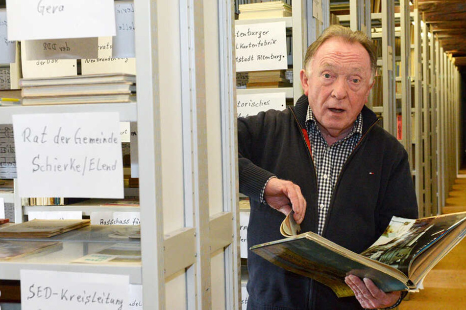 Die Gemeinde Stauchitz kann stolz auf die Peter-Sodann-Bibliothek sein.